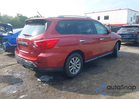 2017 Nissan Pathfinder Sv z USA, uszkodzony, nr VIN 5N1DR2MN4HC673145